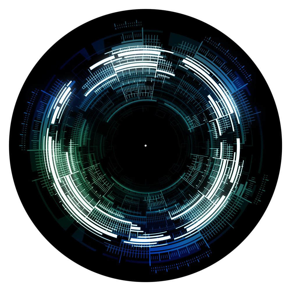 Cyrcle - slipmat tappetino DJ 33 giri