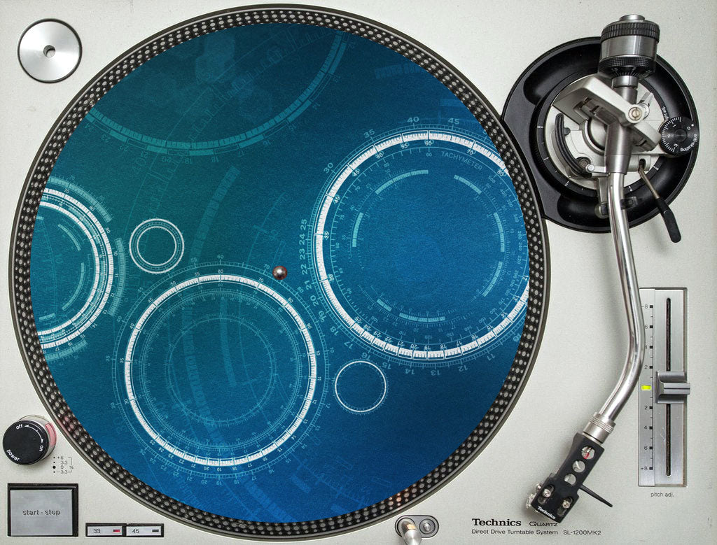 Cyrcle - slipmat tappetino DJ 33 giri