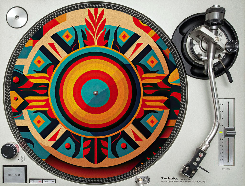 Ethnic Heritage - slipmat tappetino DJ 33 giri