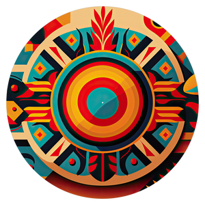 Ethnic Heritage - slipmat tappetino DJ 33 giri