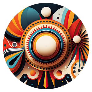 Ethnic Heritage - slipmat tappetino DJ 33 giri