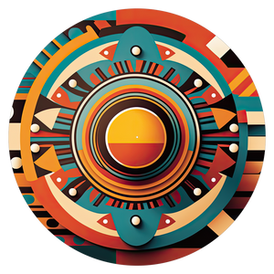 Ethnic Heritage - slipmat tappetino DJ 33 giri