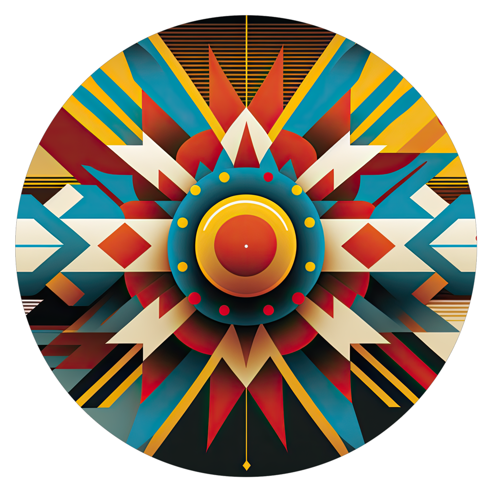 Ethnic Heritage - slipmat tappetino DJ 33 giri