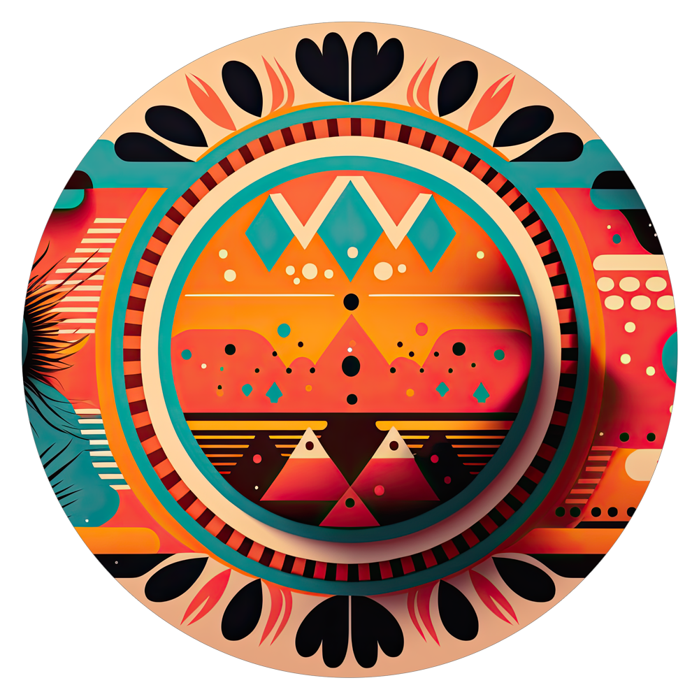 Ethnic Heritage - slipmat tappetino DJ 33 giri