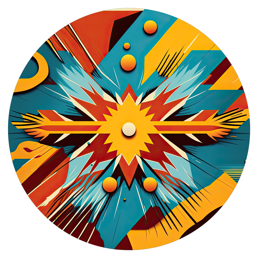 Ethnic Heritage - slipmat tappetino DJ 33 giri