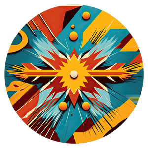 Ethnic Heritage - slipmat tappetino DJ 33 giri