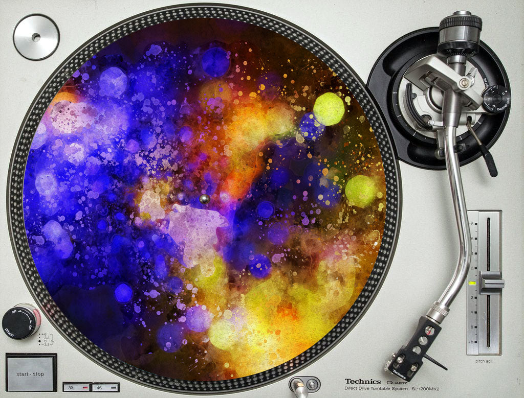 Galaxy - slipmat tappetino DJ 33 giri