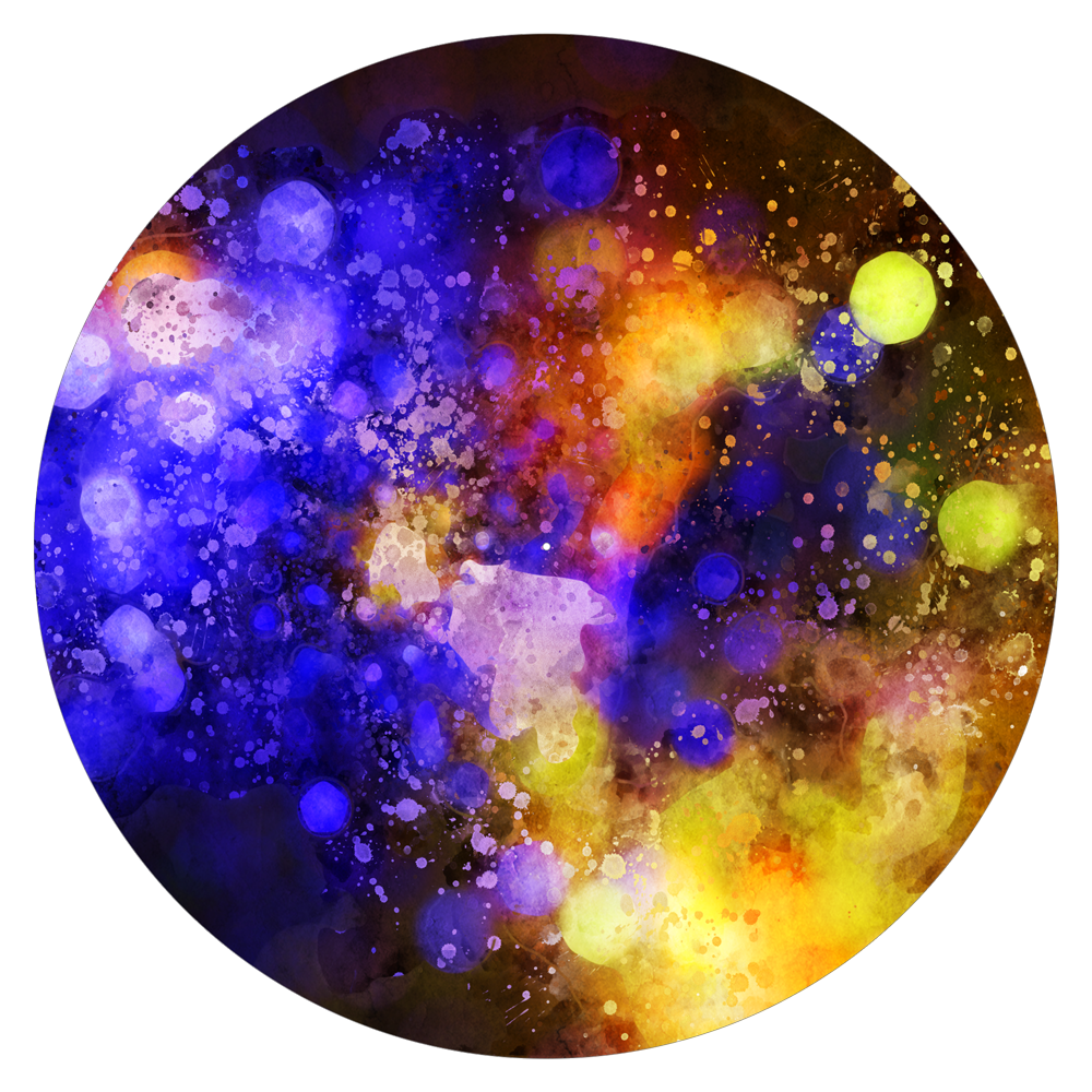 Galaxy - slipmat tappetino DJ 33 giri