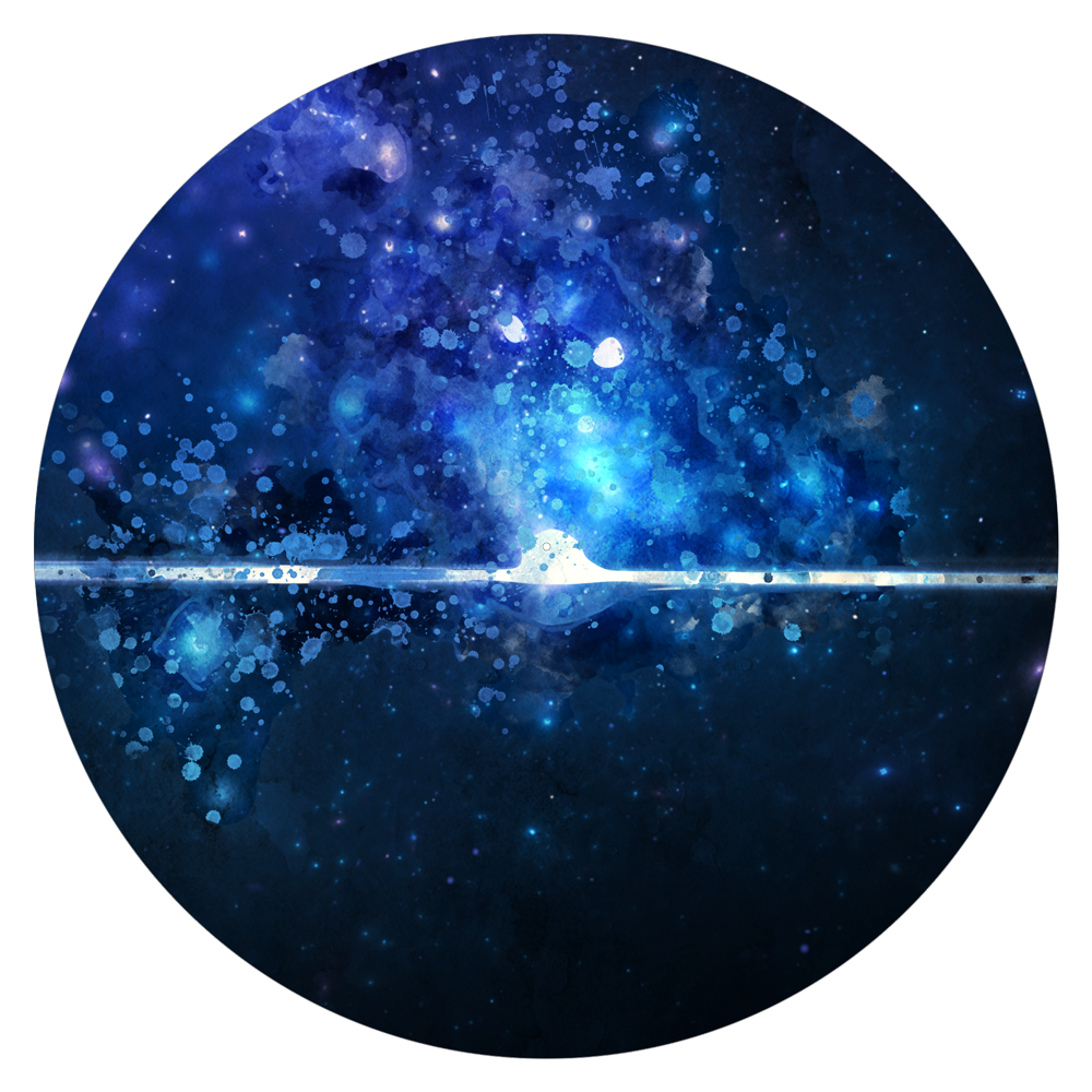 Galaxy - slipmat tappetino DJ 33 giri