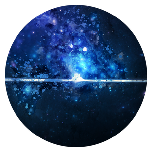 Galaxy - slipmat tappetino DJ 33 giri