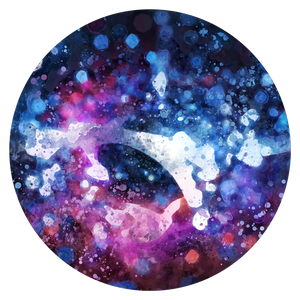 Galaxy - slipmat tappetino DJ 33 giri