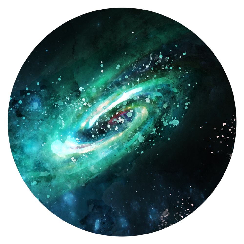 Galaxy - slipmat tappetino DJ 33 giri