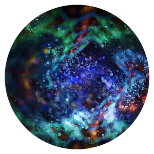 Galaxy - slipmat tappetino DJ 33 giri