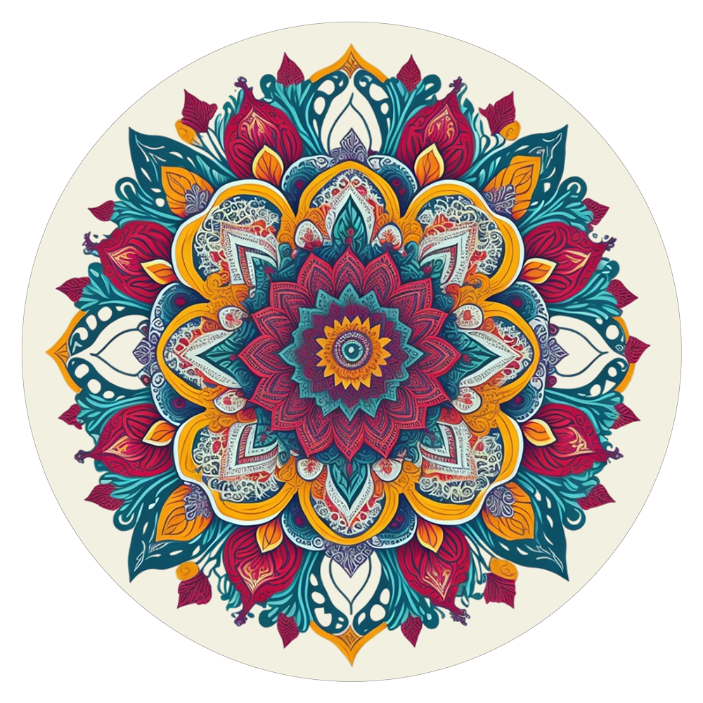 Mandala - slipmat tappetino DJ 33 giri