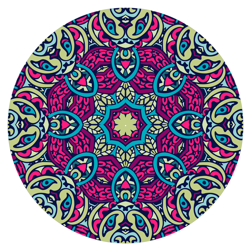 Mandala - slipmat tappetino DJ 33 giri