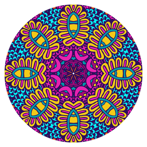 Mandala - slipmat tappetino DJ 33 giri