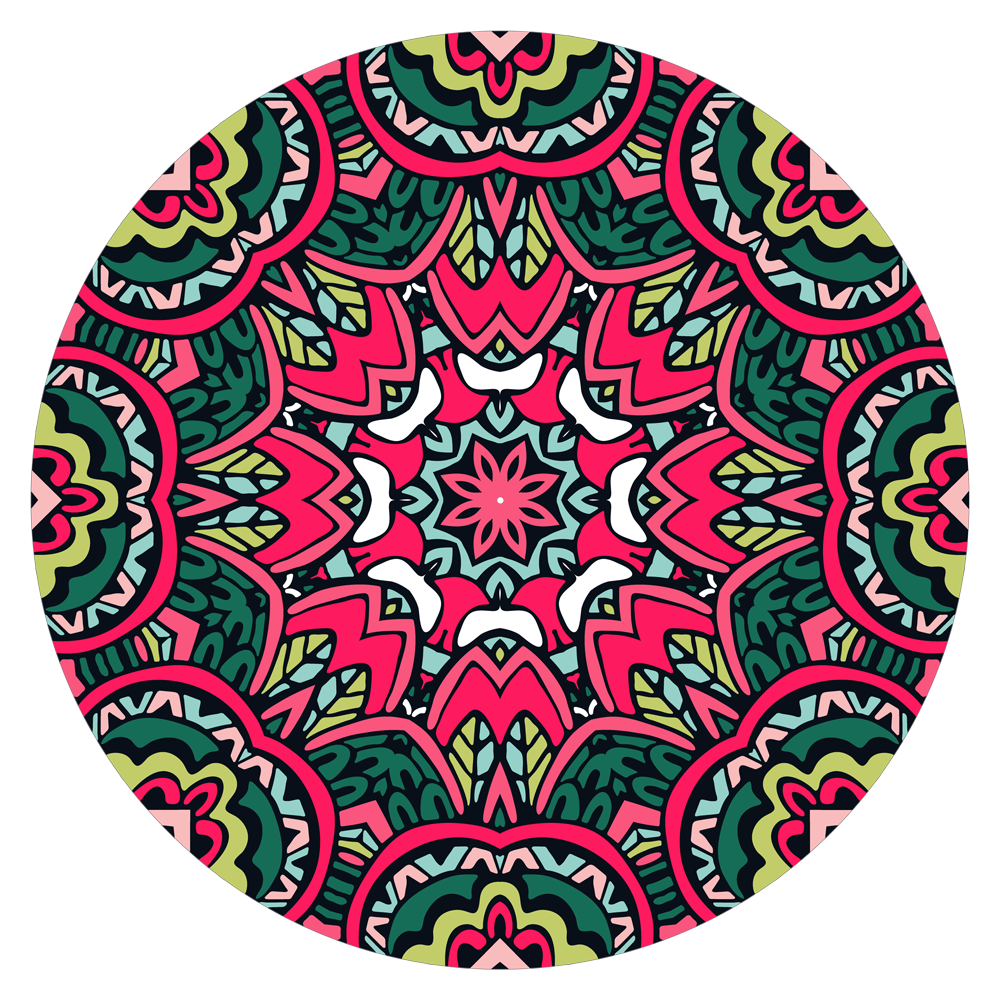 Mandala - slipmat tappetino DJ 33 giri