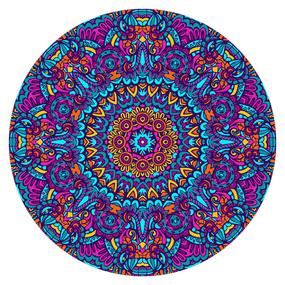 Mandala - slipmat tappetino DJ 33 giri