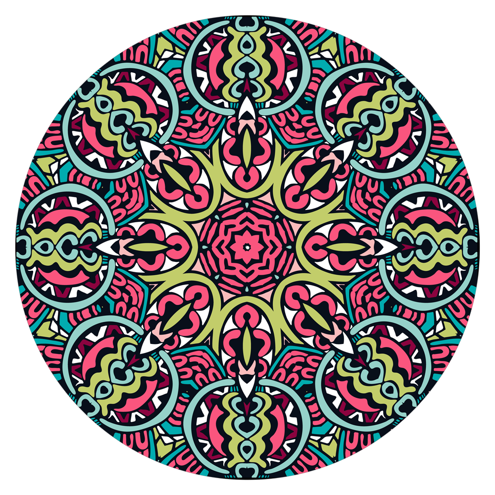 Mandala - slipmat tappetino DJ 33 giri