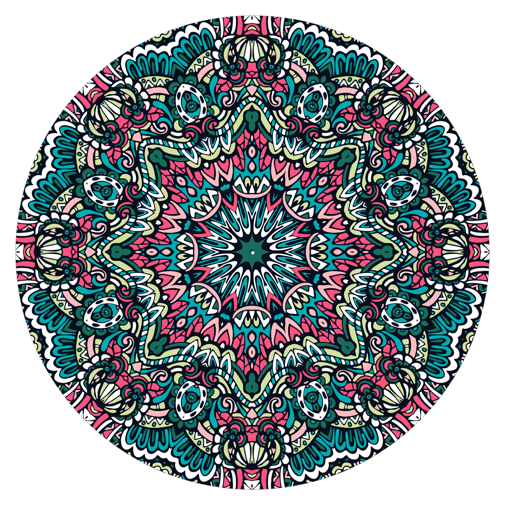 Mandala - slipmat tappetino DJ 33 giri