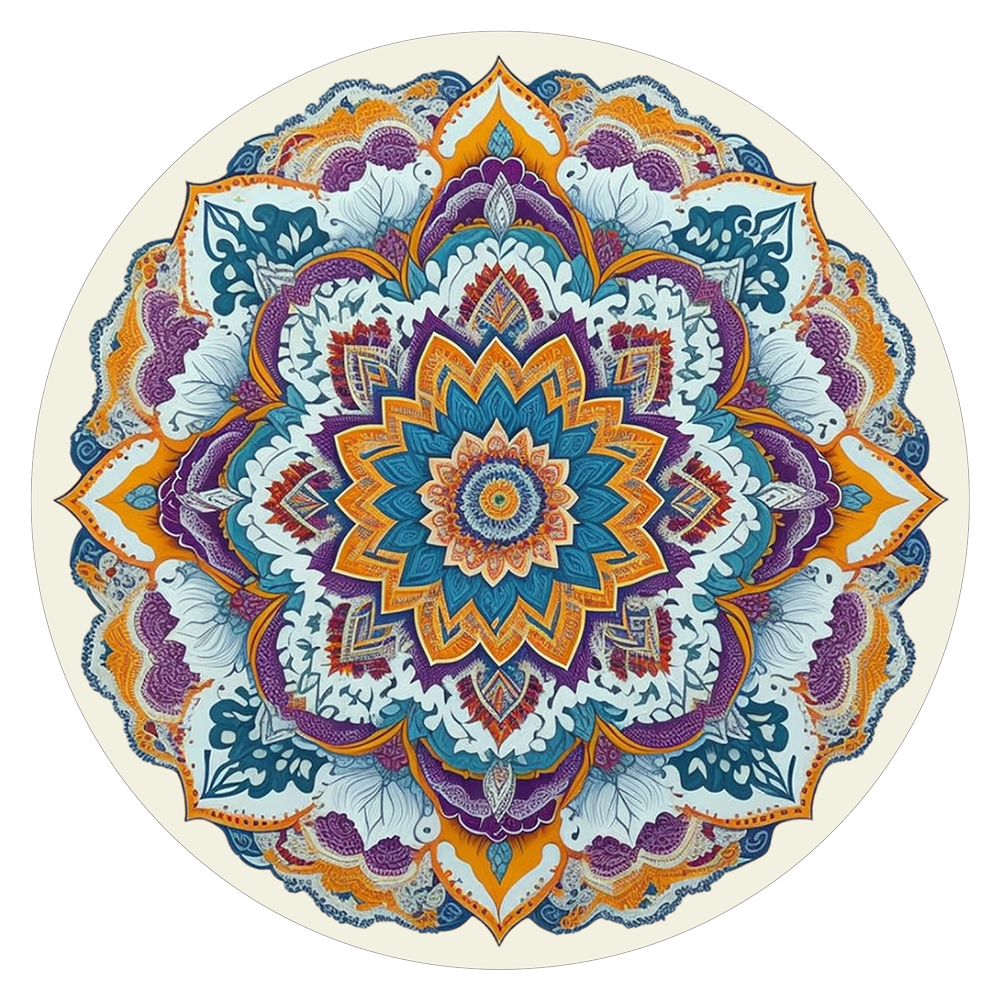 Mandala - slipmat tappetino DJ 33 giri