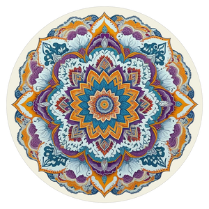 Mandala - slipmat tappetino DJ 33 giri