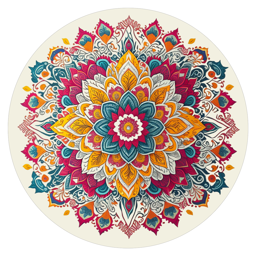 Mandala - slipmat tappetino DJ 33 giri