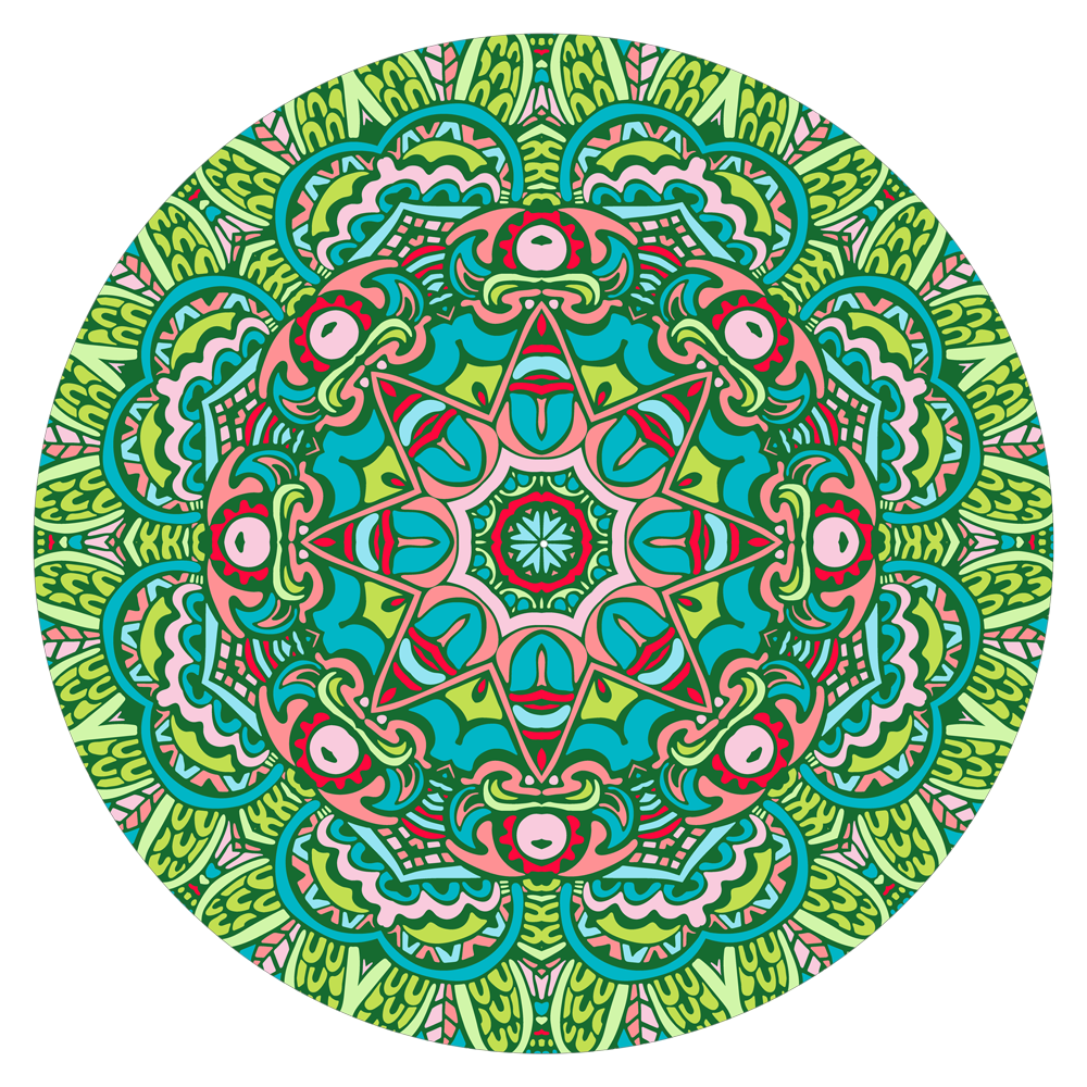 Mandala - slipmat tappetino DJ 33 giri