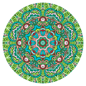 Mandala - slipmat tappetino DJ 33 giri