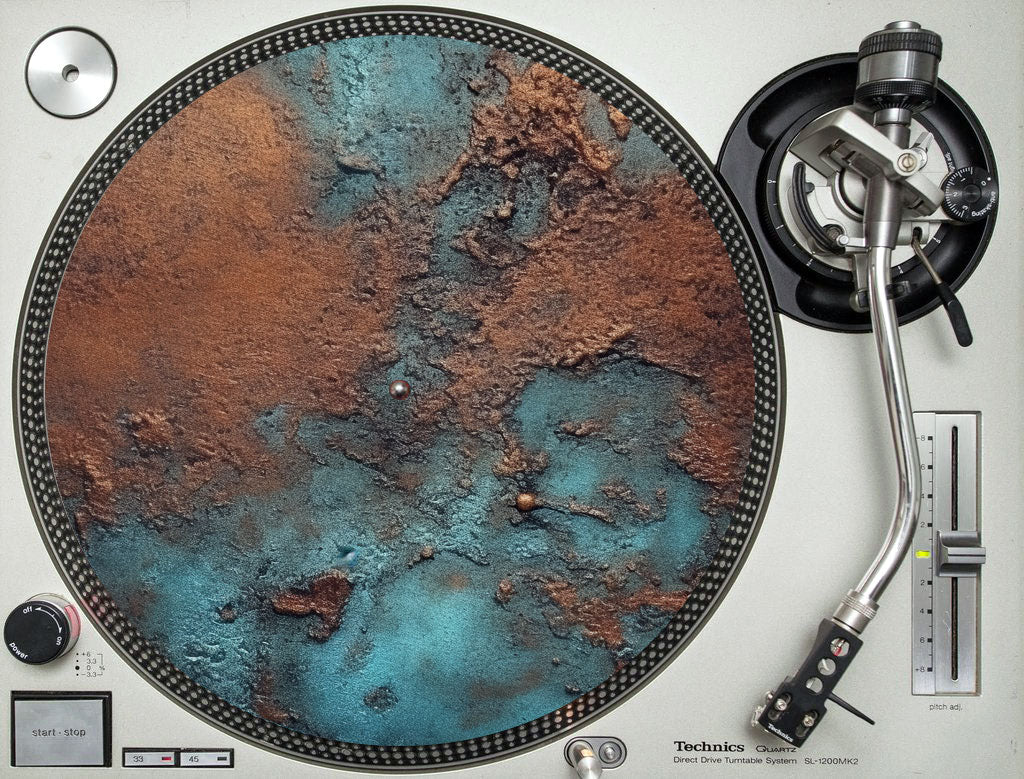 Old Grunge - slipmat tappetino DJ 33 giri