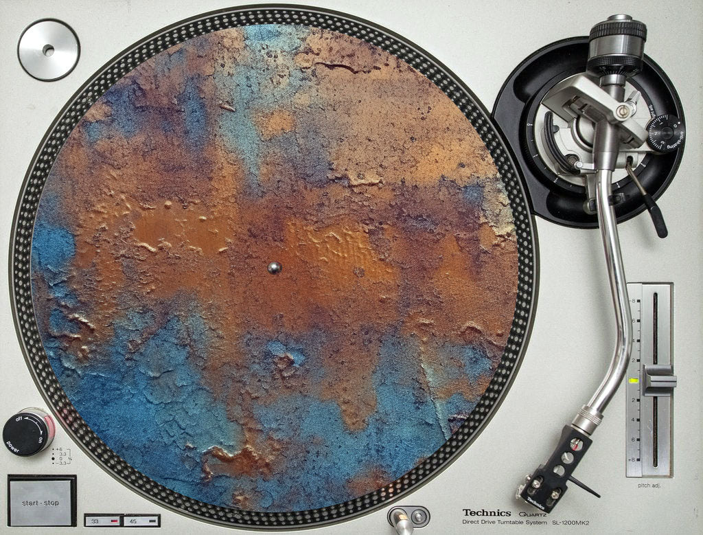 Old Grunge - slipmat tappetino DJ 33 giri