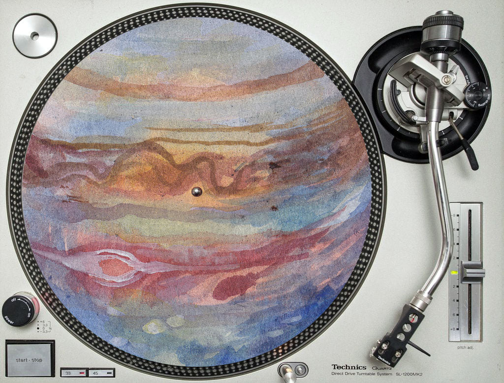 Planets - Jupiter slipmat tappetino DJ 33 giri