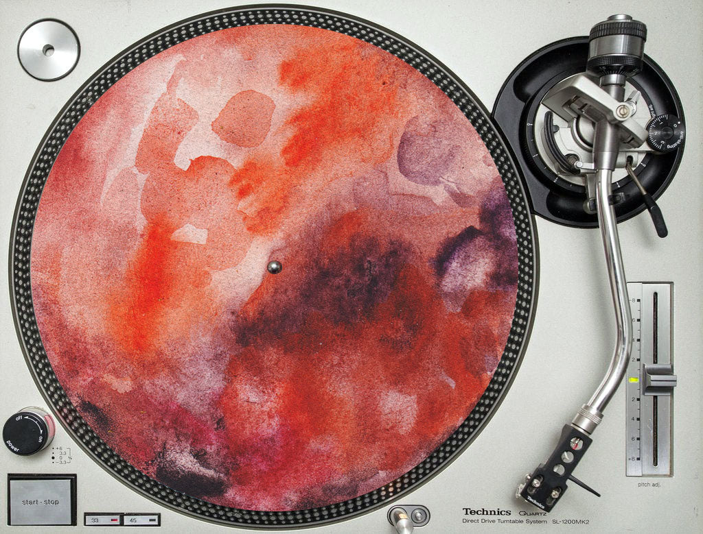 Planets - Mars slipmat tappetino DJ 33 giri