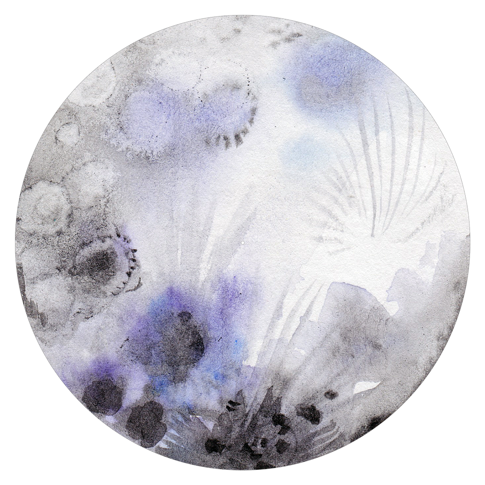 Planets - Moon slipmat tappetino DJ 33 giri