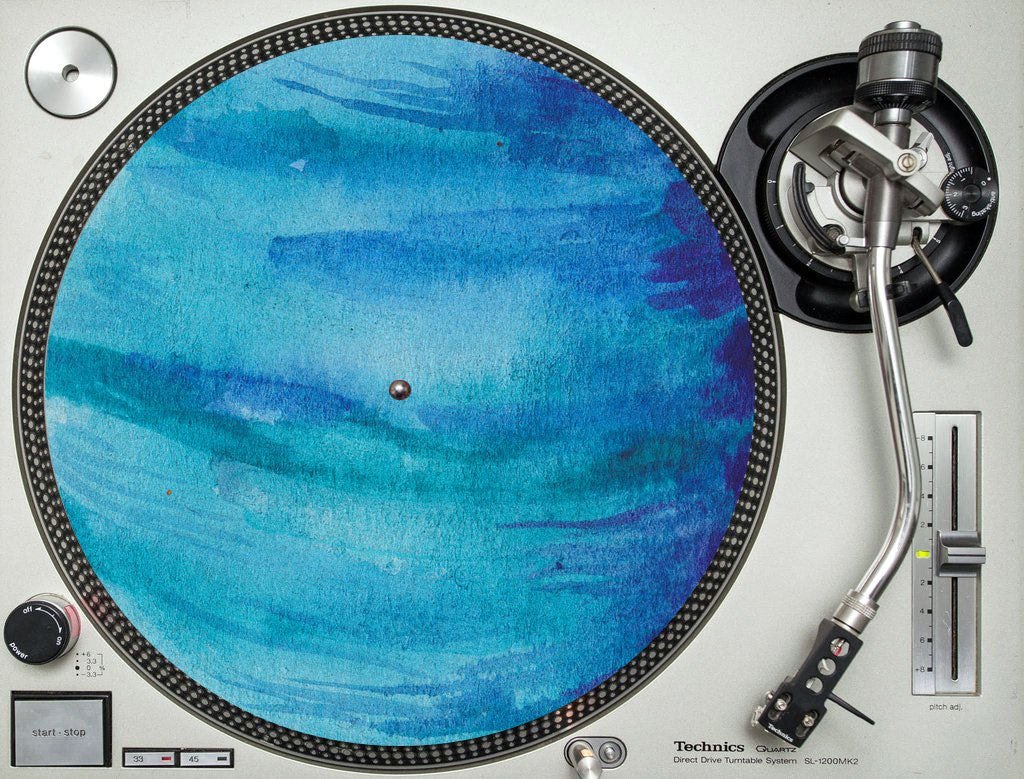 Planets - Neptune slipmat tappetino DJ 33 giri