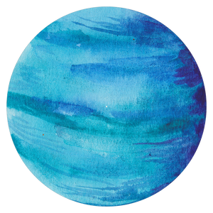 Planets - Neptune slipmat tappetino DJ 33 giri