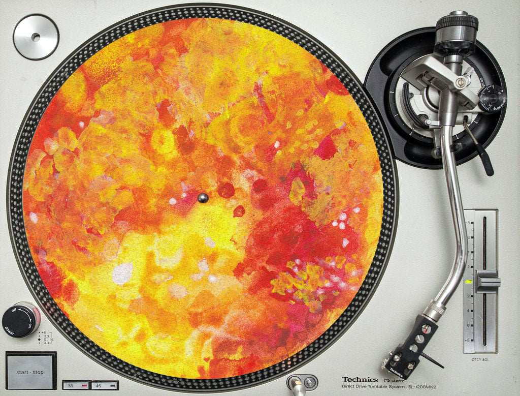 Planets - Sun slipmat tappetino DJ 33 giri