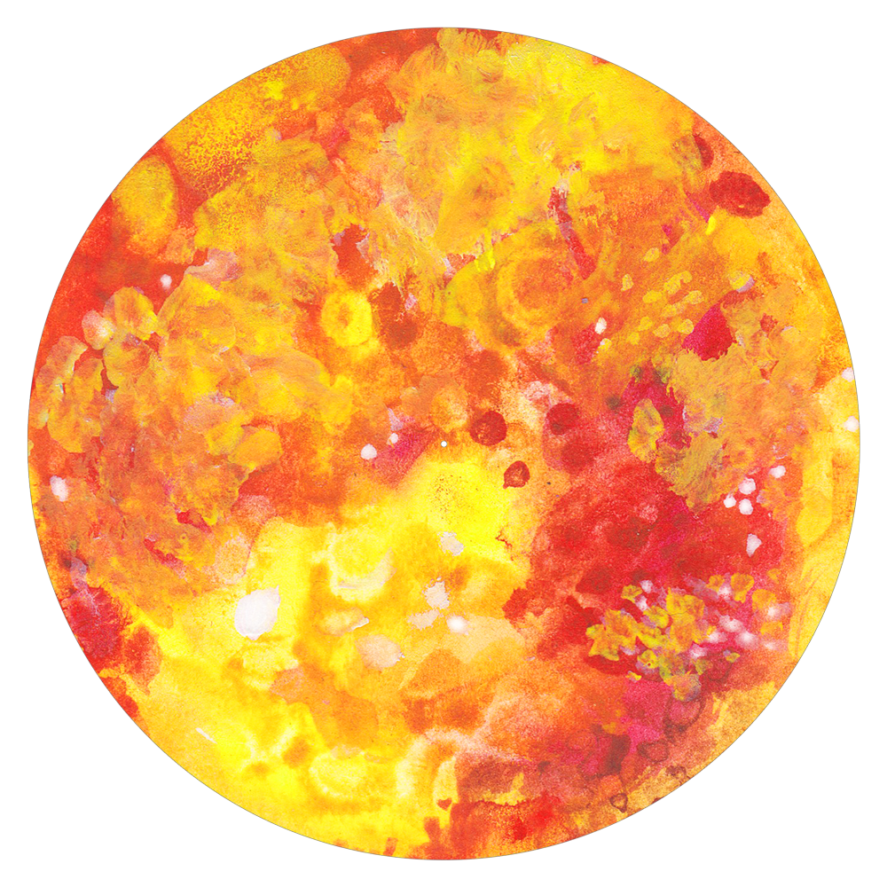 Planets - Sun slipmat tappetino DJ 33 giri