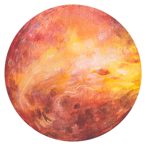 Planets - Venus slipmat tappetino DJ 33 giri