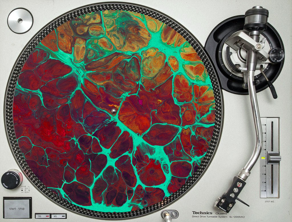 Psychedelic - slipmat tappetino DJ 33 giri