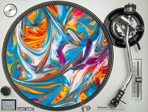 Psychedelic - slipmat tappetino DJ 33 giri