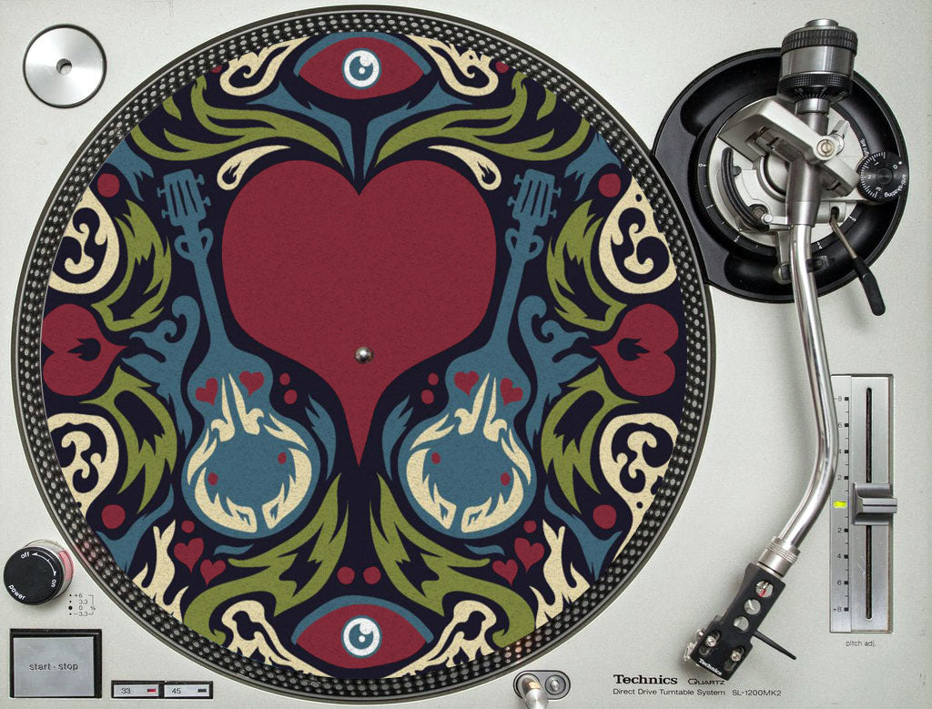 Psychedelic - slipmat tappetino DJ 33 giri