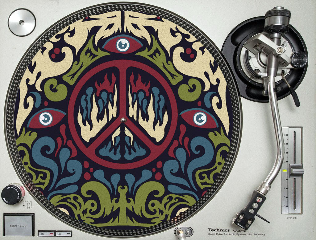 Psychedelic - slipmat tappetino DJ 33 giri