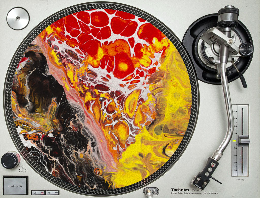 Psychedelic - slipmat tappetino DJ 33 giri