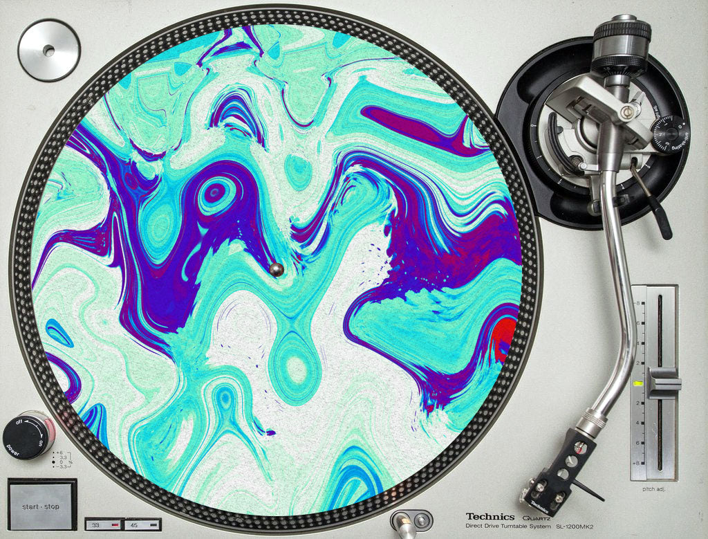 Psychedelic - slipmat tappetino DJ 33 giri