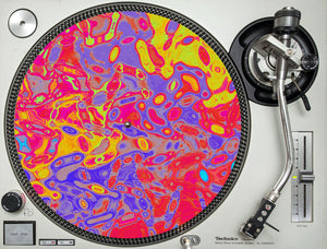 Psychedelic - slipmat tappetino DJ 33 giri