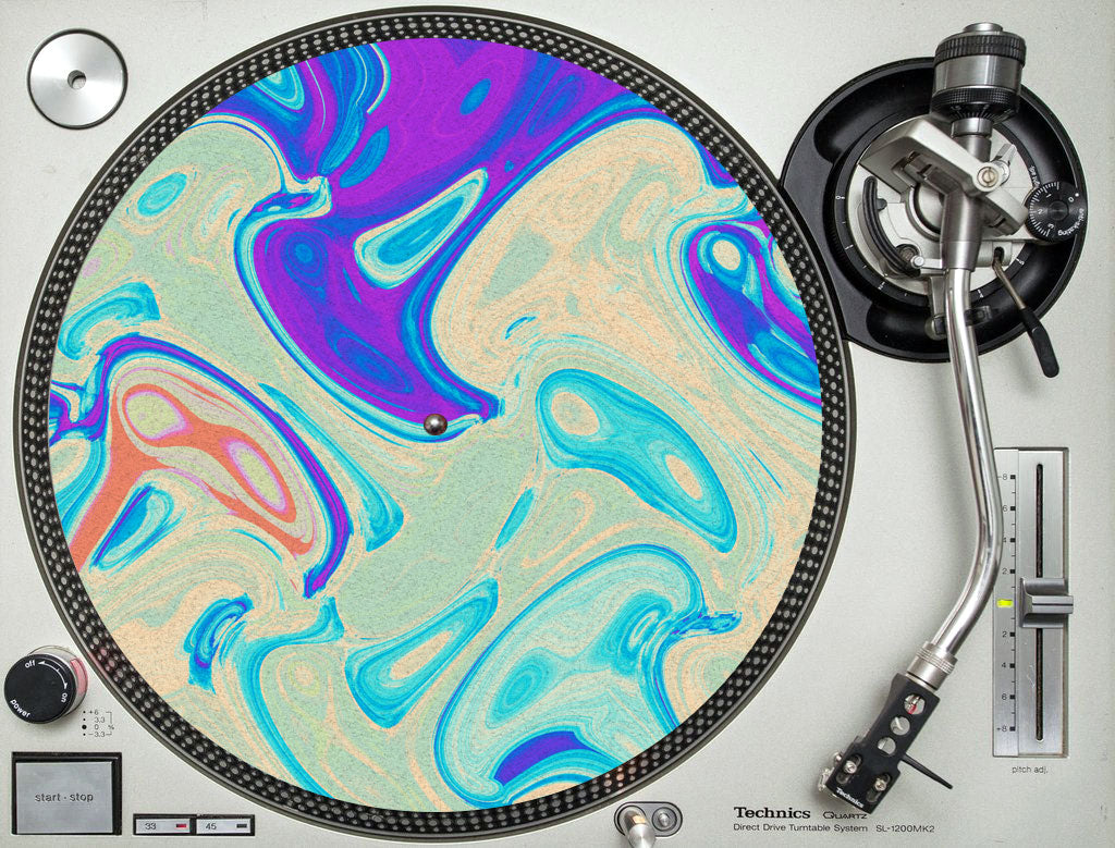 Psychedelic - slipmat tappetino DJ 33 giri