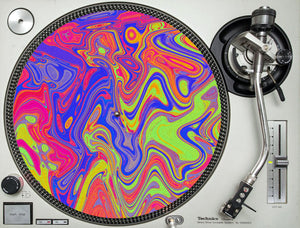 Psychedelic - slipmat tappetino DJ 33 giri