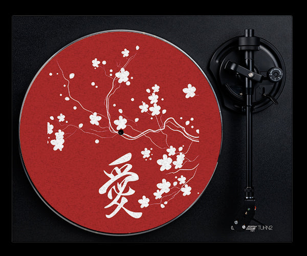 Sakura Love - slipmat tappetino DJ 33 giri