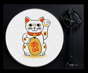 Fortune Cat - slipmat tappetino DJ 33 giri
